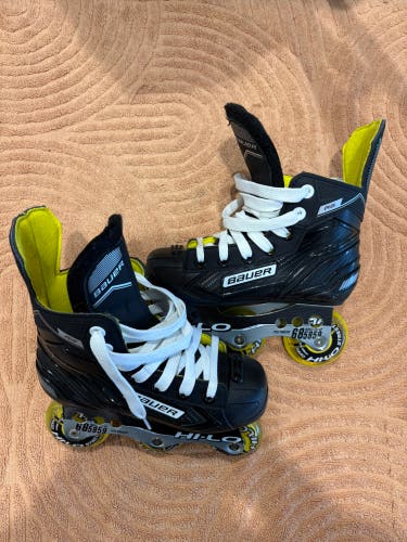 Youth Bauer RS Inline Skates Regular Width Size 12 (Used)