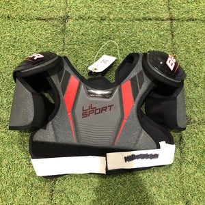 Large Youth Bauer Lil Sport Shoulder Pads (Used)