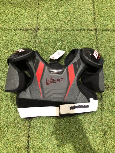 Large Youth Bauer Lil Sport Shoulder Pads (Used)