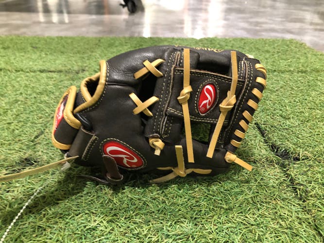 Brown Rawlings Highlight Series RH Infield Baseball Glove 10.5" (Used)