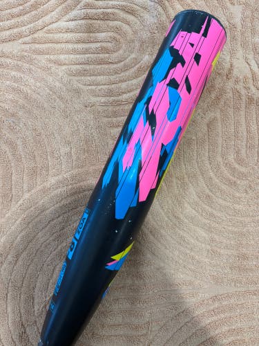 2023 DeMarini Zoa Glitch Composite Bat USSSA Certified (-8) Composite 22 oz 30" (Used)