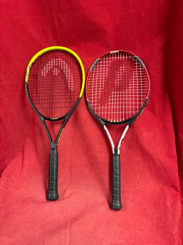 Two Tennis Racquet: Adult HEAD & Prince Tennis Racquet (Used)