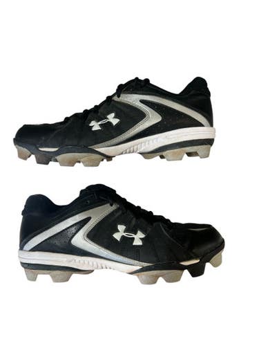 Used Under Armour BB/SB Cleats Black Senior 8.5 11873-S000231619