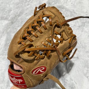 Brown Rawlings Player Preferred RH Outfield Baseball Glove 11.75" (Used)