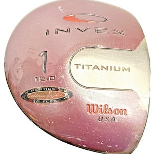 Wilson Invex Titanium Driver 12* Men's RH Firestick 2.8 Stiff Graphite 44" HC