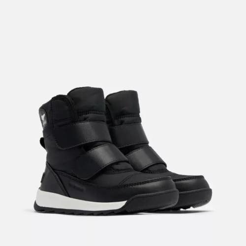 Sorel Whitney II Strap 1930352-010 Toddler Black Waterproof Winter Boots RHS7461