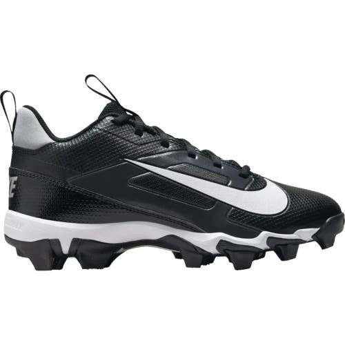 Nike Alpha Menace 4 Shark FQ4016-001 Boys 3.5 Black White Football Cleat RHS7530