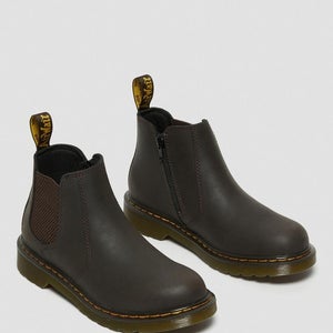 Dr. Martens 2976 Boots Kids 5 Wildhorse Leather Round Toe Ankle Chelsea RHS7475