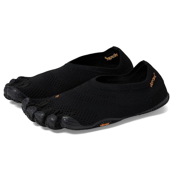 Vibram FiveFingers EL-X Knit Men's US 12.5-13 Black Slip-On Casual Shoes RHS7459