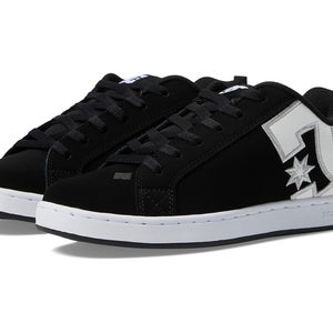 DC Shoes Court Graffik Sneakers Women's US 8.5 Black White Skate Shoes HAWK2264