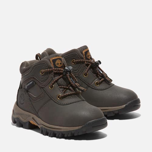 Timberland MT. Maddsen TB0A14IX242 Toddler Brown Waterproof Hiking Boots RHS7479