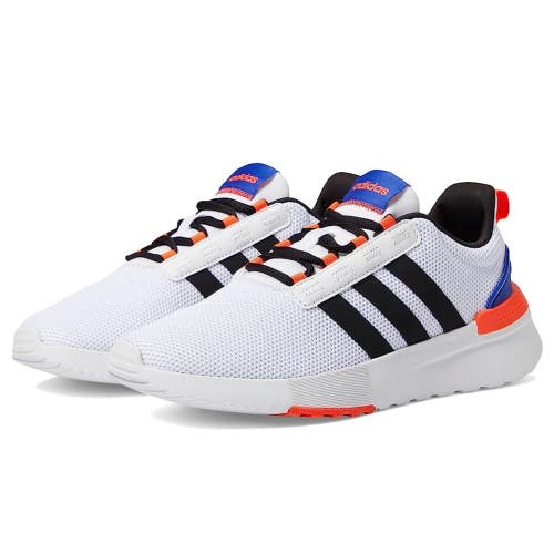 Adidas Racer TR21 Sneaker Kids US 6.5 White Black Athletic Running Shoes HTAT442
