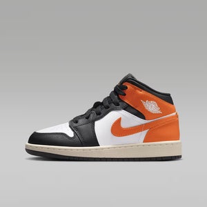 Nike Air Jordan 1 Mid DQ8423-801 Sneaker Kids US 4 Multi Lifestyle Shoes RHS7519