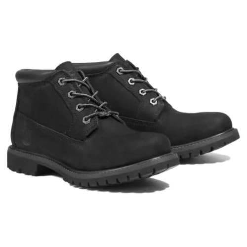 Timberland Nellie TB023398-001 Women's US 6.5 Black Waterproof Chukka Boots LIQ1