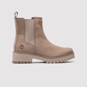 Timberland Carnaby Cool Mid Chelsea Boot Women's 11 Gray Leather Slip-On LIQ41