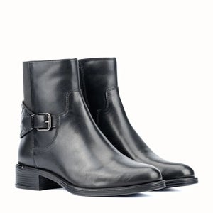 Vintage Foundry Co Sirena Boots Womens US 11 Black Leather Ankle Bootie HAWK2289