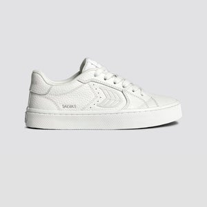 Cariuma Salvas Sneakers Womens 7.5 White Leather Lace Up Athletic Shoes HAWK2167