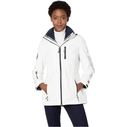 Tommy Hilfiger 3-in-1 Systems Anorak Jacket Women's XS White Full Zip JDM2387