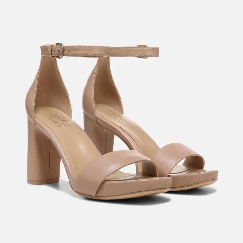 Naturalizer Joy G1728LC252 Sandals Women's 7.5 Creme Brulee Ankle Strap HAWK2246