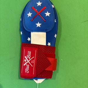 Flat Bill Independence Day Sliding Mitt