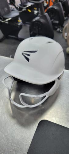 Used Easton HELMET W MASK 7 1/8-7 3/4 Batting Helmet w/Mask White One Size 11497-S000155342