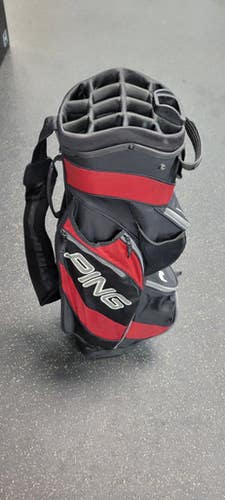 Used Ping TRAVERSE ORGANIZER Mens Cart Bag Black 11497-S000155326