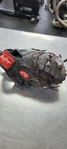 Used Rawlings PREMIUM SERIES BB/SB Catchers RH Throw Black 32 1/2" 11497-S000155297