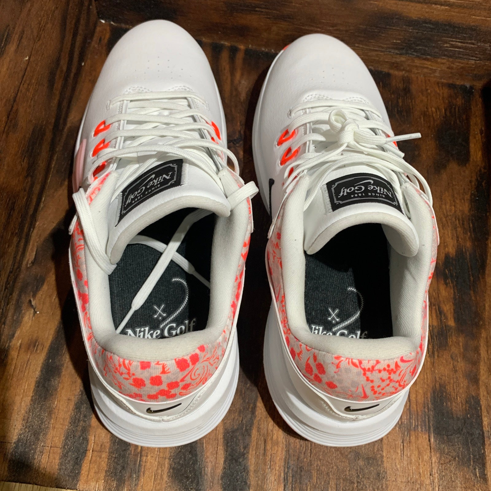 Nike Victory Pro 4 Golf White Pink Bloom Masters Mens IM3485 100 Nike Victory Pro 4 Golf M25 Masters  main image 4