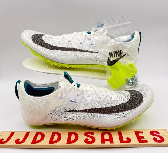 Nike Zoom Superfly Elite 2 Track Spikes White Spruce FZ9662-100 Men’s Sz 9.5 NEW

New.