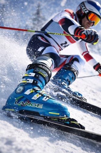 Mondo 24 & 24.5 Unisex Lange ZA Racing Ski Boots (Used)