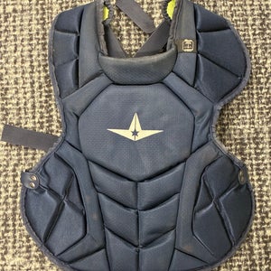 Blue Intermediate All Star System 7 Catcher's Chest Protector (Used)