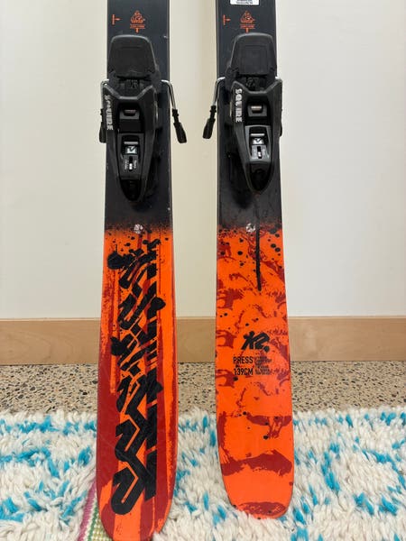 K2 Press 139 cm Skis With Bindings (Used) | SidelineSwap | Buy and