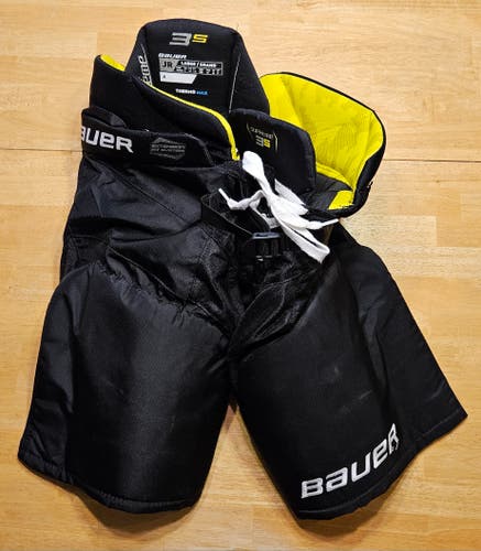 Junior Large Bauer Supreme 3S Hockey Pants (Used)