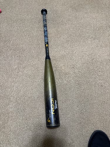 Rawlings Icon Composite USSSA Certified Bat (-5) 26 oz 31" (Used)
