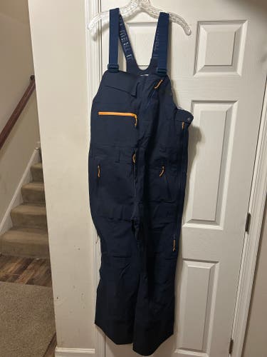 Trew Gear Mens TREWth Bib PRIMO, Large, Blue, NWOT