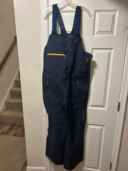 Trew Gear Mens TREWth Bib PRIMO, Large, Blue, NWOT