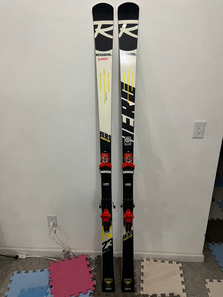 185cm Rossignol Hero Master GS Skis with bindings