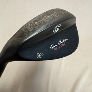 Men's Cleveland tour action Left Hand Wedge Wedge Flex 56 Degree Steel Shaft (Used)