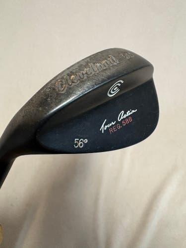 Men's Cleveland tour action Left Hand Wedge Wedge Flex 56 Degree Steel Shaft (Used)