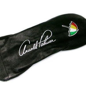 NEW PRG Arnold Palmer Genuine Leather Black Driver Golf Headcover