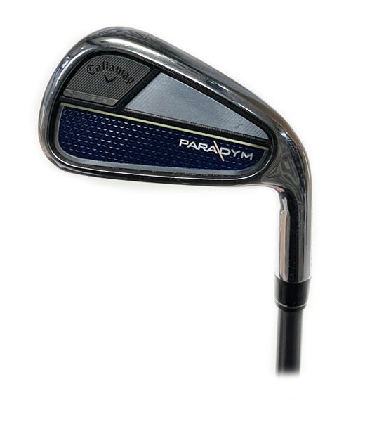 Callaway Paradym Forged Single 7 Iron Graphite Hzrdus Silver 75g Stiff Flex