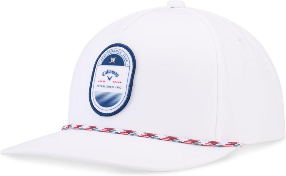 NEW 2026 Callaway Golf Birdie Brigade White/USA Snapback Golf Hat/Cap
