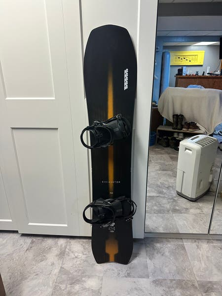 K2 Excavator Snowboard With Bindings 154 cm (Used) | SidelineSwap