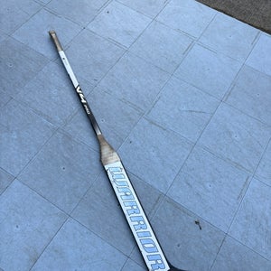 Senior Warrior Ritual V4 Pro Regular Goalie Stick 25" Paddle (Used)