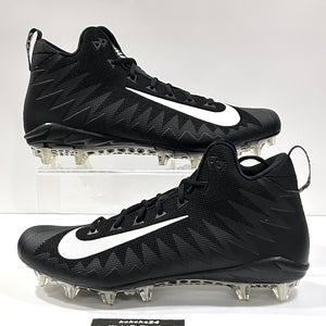 Size 15 Wide Nike Alpha Menace Pro TD Football Cleats Black Promo WD P