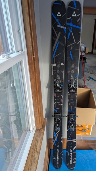 New 2025 Fischer Nightstick 97 Skis 177 cm +Tyrolia AM12 bindings+ Phantom Glide base treatment