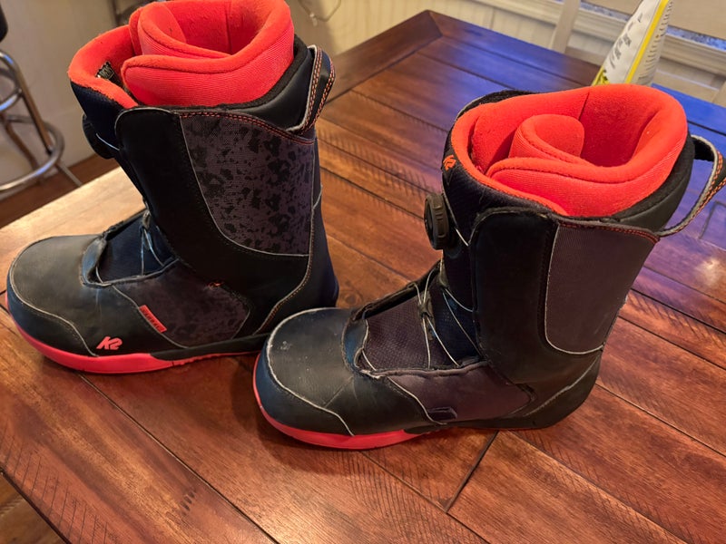 Unisex Size M 6.0 (W 7.0) K2 Vandal Snowboard Boots (Used)