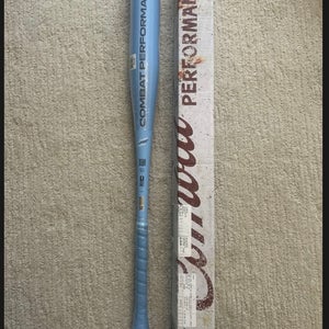 2026 Combat MFG Spec A1 Alloy BBCOR Certified Bat (-3) 29 oz 32" (Used)