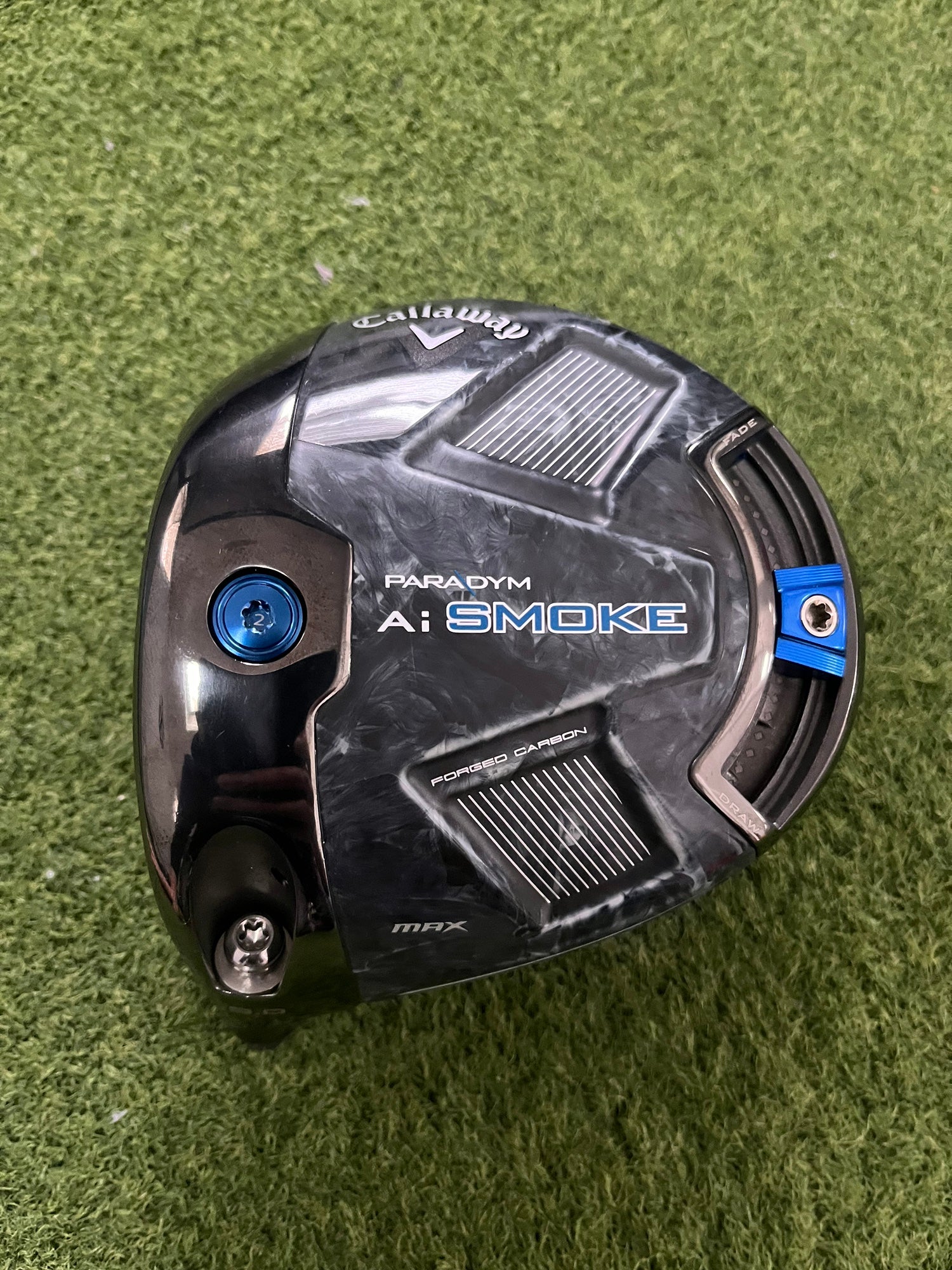 LH Callaway Paradym AI Smoke Max 9* Degree Driver Head Only Left