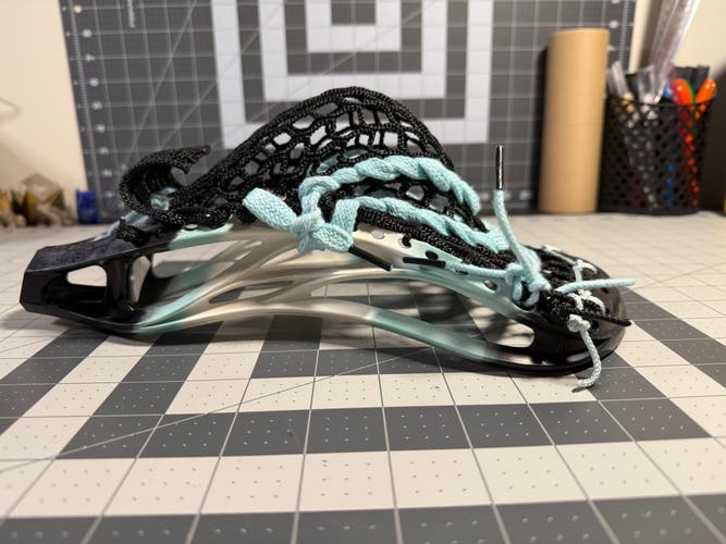 Warrior Evo 4 HS Tiffany Dyejob Fresh Stringing Head (Used)